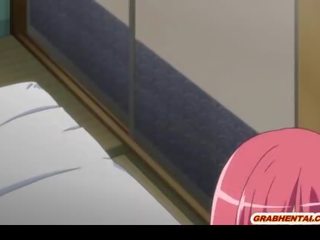 Japanska hentai baben shoving vibratorn i henne wetpussy