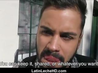 Amateur Straight Latino Paid To Fuck Gay boy