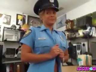 Lady Police Tries To Pawn Her Gun