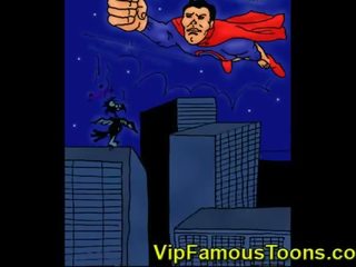 Superman et supergirl dessin animé adulte film