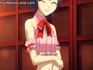 Prsnaté captivating anime transsexuál dostane ju johnson part5