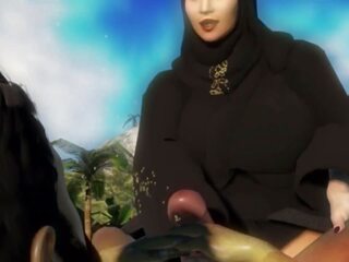 Island de lost gorda árabe muçulmano meninas vestindo burqa e | xhamster