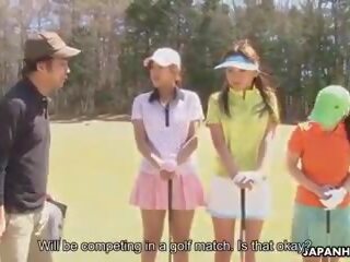 אסייתי גולף שיחה נערה מקבל מזוין ב ה ninth חור: מבוגר וידאו 2c | xhamster