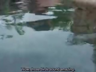 Subtitled Uncensored POV Japanese Bathhouse Blowjob