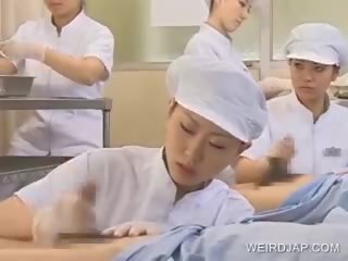 Japanese Nurse Working Hairy johnson