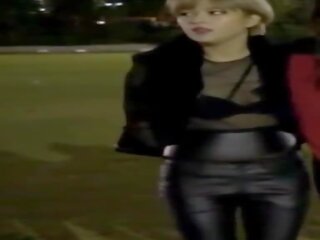 Jeongyeon Showing off Her Black Bra for You: Free X rated movie b0