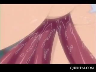 Hentai muda wanita mendapat fucked oleh raksasa tentacles