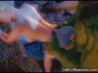 Al 3-lea elf printesa devastat de orc - sex video la ah-me