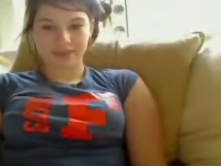 Jong en superb webcam femme fatale