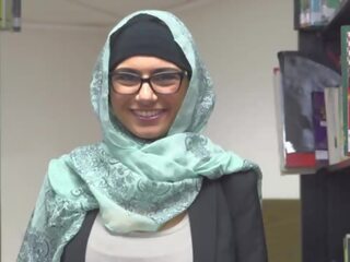米婭 khalfia - 阿拉伯 可愛 帶 裸 在 一 文庫 剛 為 您