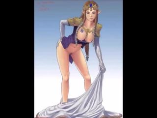 Legend του zelda - πριγκίπισσα zelda hentai βρόμικο βίντεο