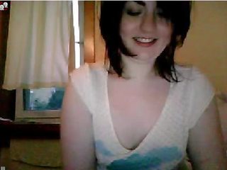 Scottish Lass Dances On Webcam