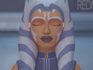 Gwiazda wars - ahsoka tano jedi szkolenie robienie loda (animation z dźwięk)