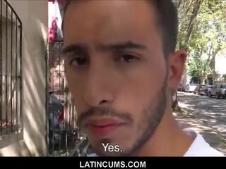Lurus latino gay babe fucked untuk wang