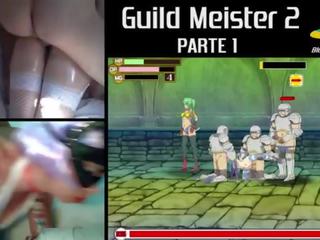 나를 라 chupa mientras juego - blow-videogames - guild meister 2 parte 1