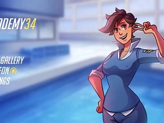 Sinfully saya games overwatch academy34