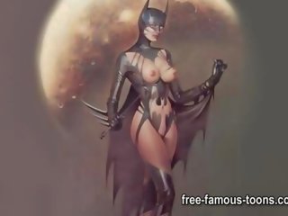 Tume knight batman ja catwoman xxx paroodia